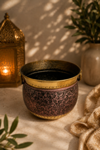 Grand Urja Brass Planter
