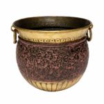Grand Utsav Brass Planter