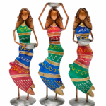 Metal Lady Table Decor