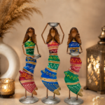 Metal Lady Table Decor
