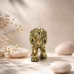 Mini Dhairya Brass Elephant