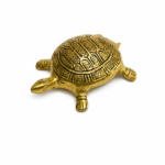 Mini Dhairya Brass Tortoise