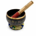 Mini Dhwani Brass Bowl Black
