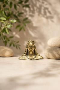 Mini Dhyan Brass Aadi Yogi