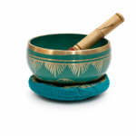 Mini Dhyan Brass Bowl Green