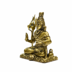 Mini Dhyan Brass Shiv Ji