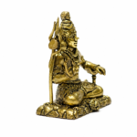 Mini Dhyan Brass Shiv Ji