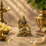Mini Gaja Brass Elephant Duo