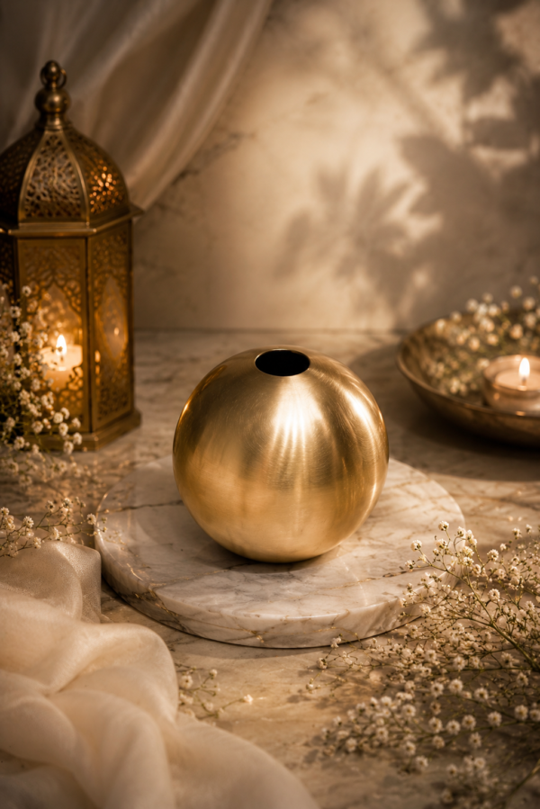 Mini Guldasta Metal Vase