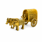 Mini Heritage Brass Ox Cart