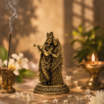 Mini Jugal Brass Radha Krishna