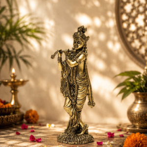 Mini Kanha Brass Krishna