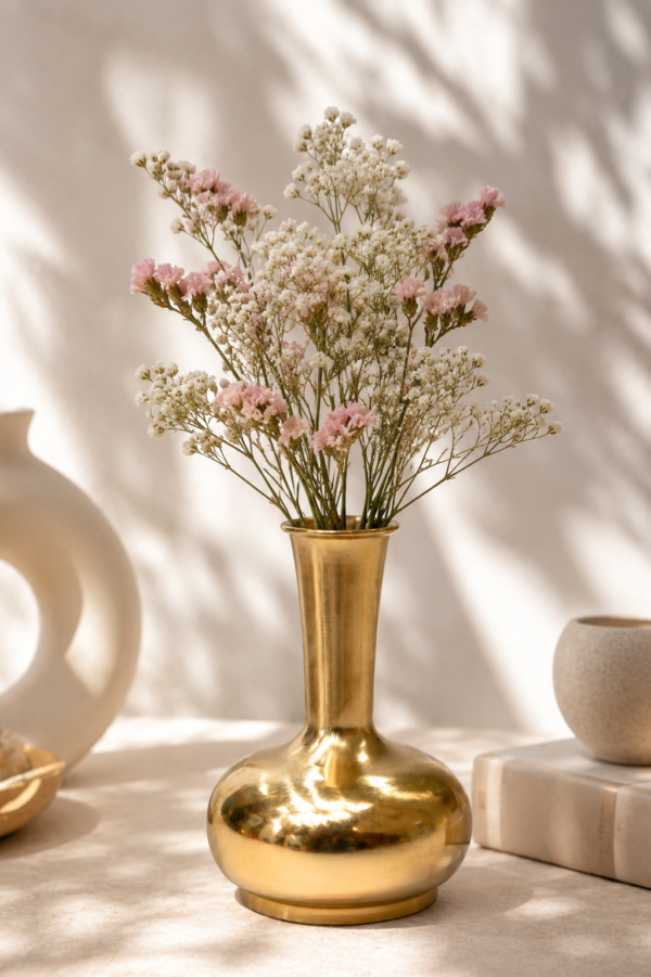Mini Pushpanjali Metal Vase