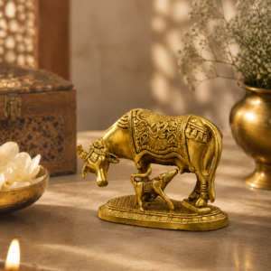 Mini Samridhi Brass Kamdhenu