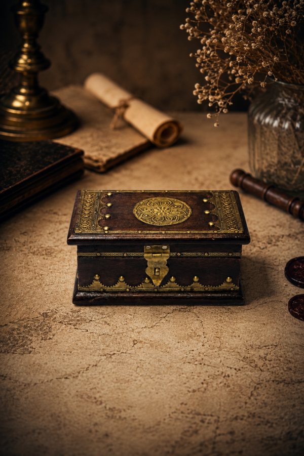 Mini Sanchay Wooden Box