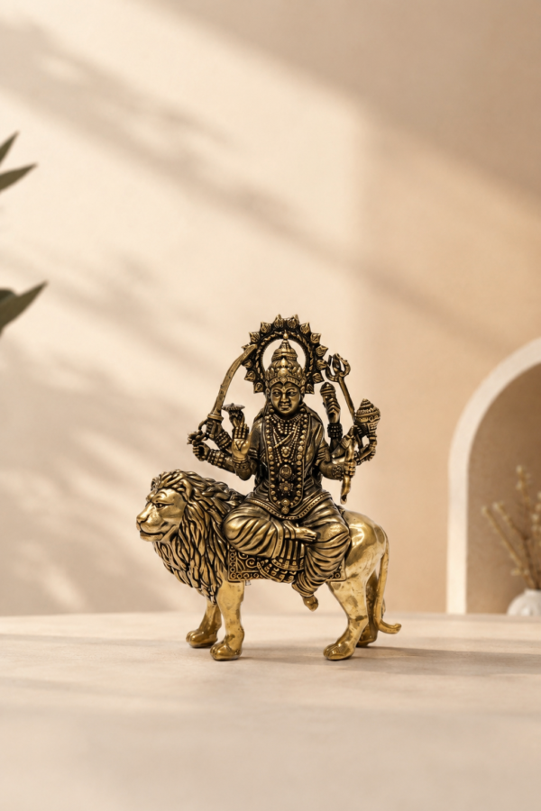 Mini Shakti Brass Durga II