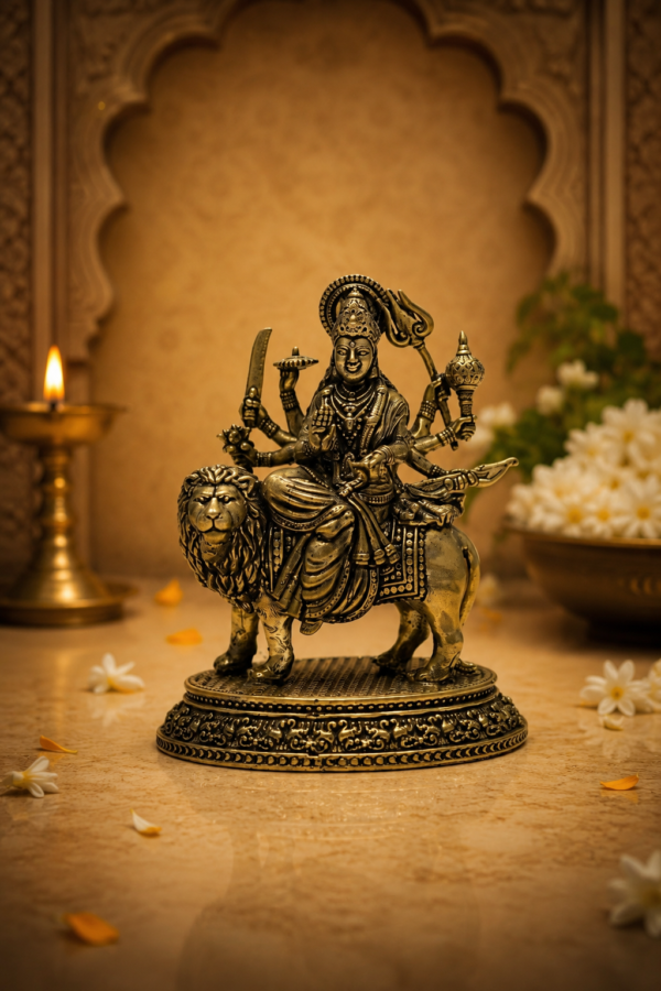 Mini Shakti Brass Durga