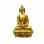 Mini Shanti Brass Buddha