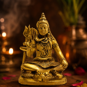 Mini Shanti Brass Shiv Ji