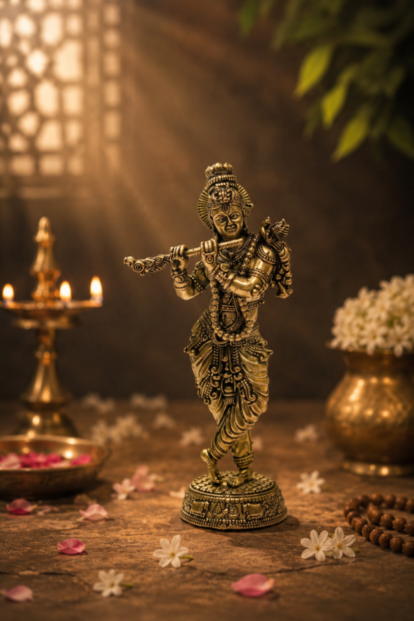 Mini Tandav Brass Natraj