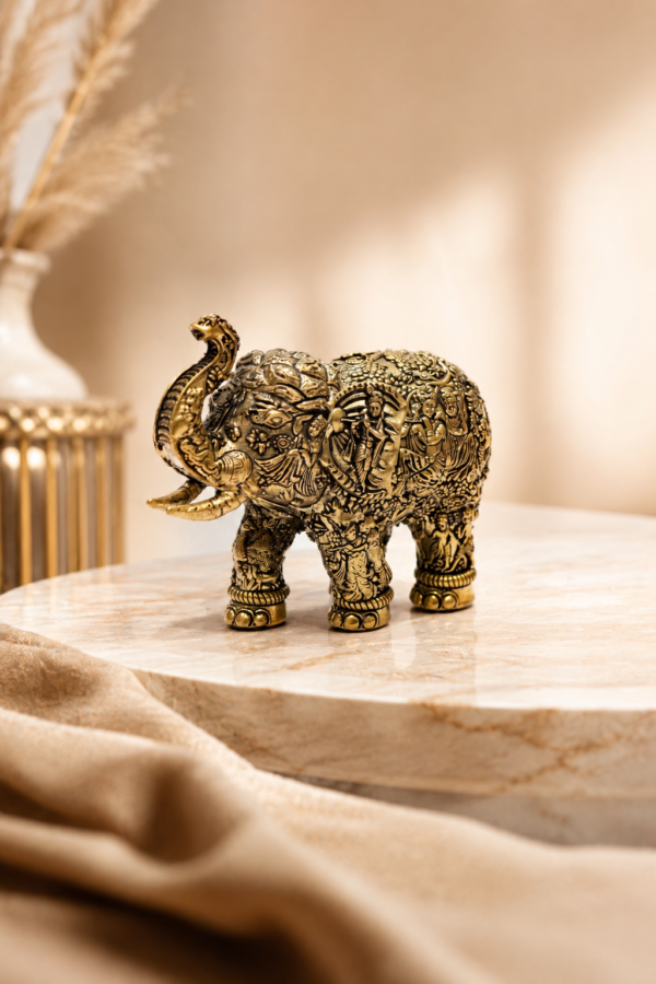 Mini Vaibhav Brass Elephant II