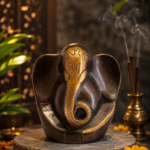 Mini Vighnaharta Brass Ganesh
