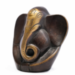 Mini Vighnaharta Brass Ganesh