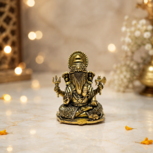 Mini Vighnesh Brass Ganesh
