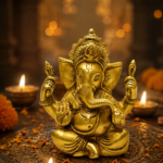 Mini Vinayaka Brass Ganesh