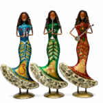 Musician Lady Table Decor