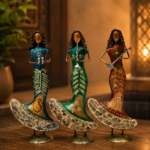 Musician Lady Table Decor