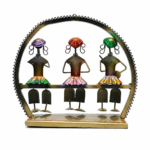 Three Music Lady In Frame