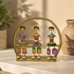 Three Music Lady In Frame