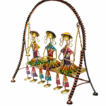 Three Music Lady In Jhulla