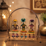 Three Music Lady In Jhulla