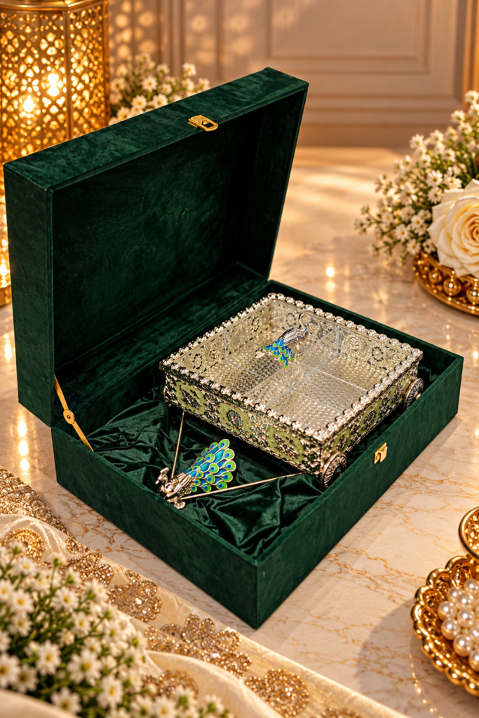 Grand Mayura Silver Cart