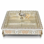 Grand Utsav Peacock Platter