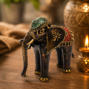 Mini Hasti Brass Elephant