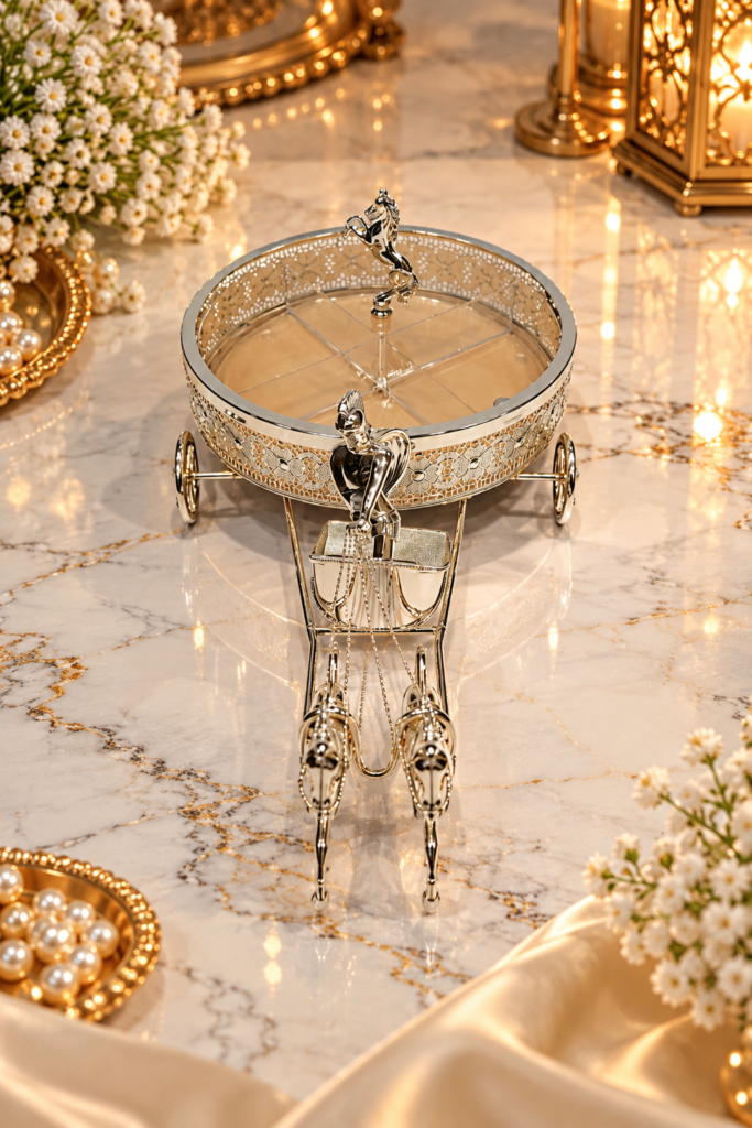 Vijay Horse Cart Platter